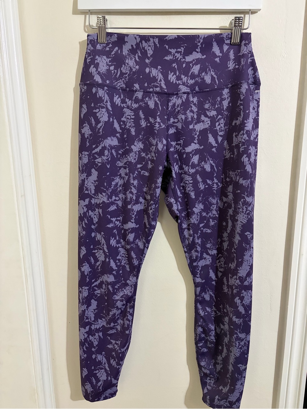 Nike Purple Printed Leggings